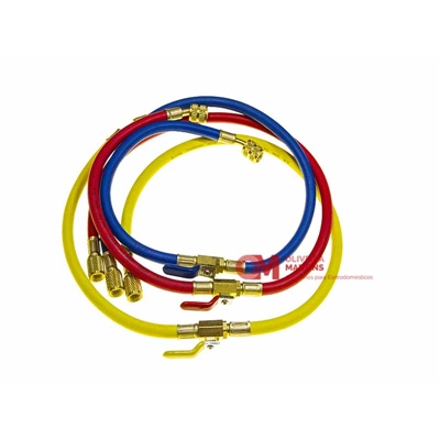 CONJUNTA MANGUEIRAS R134 1/4-1/4 C/ TORNEIRA - 521050