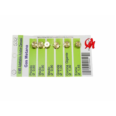 KIT INJETORES M6 PROPANO 6PS - 998037