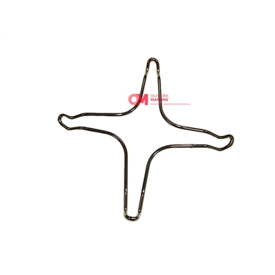 GRELHA REDUCAO CROMADA 255mm - Q2448