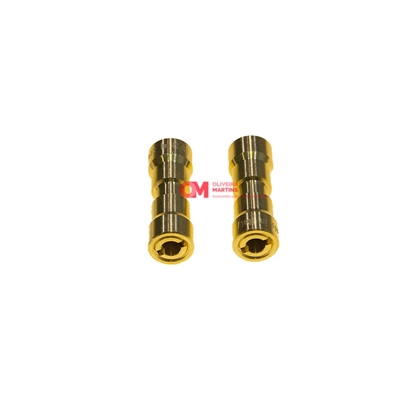 UNIAO KIT 2 UNI IPER-LINK 1/4-1/4 - 310028