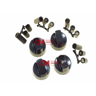 MANIPULO FOGAO UNIVERSAL PRETO ELECTRICO/GAS - E333000009