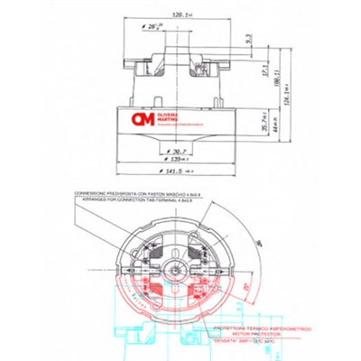 MOTOR ASPIRADOR UNIVERSAL #2 - 814132