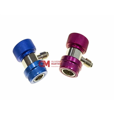 VALVULA ENCAIXE RAPIDO P/AR COND AUTOMOVEL 1/4 - 310073